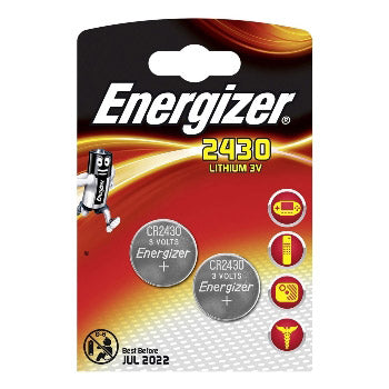 Energizer litowy 3v cr2430 blister 2 sztuki