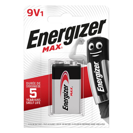 Energizer max 9v 6lr61 blister 1 szt