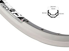 RYDE VELG 26 CALE 559 ZAC19 SREBRNY Zostanie boku 32 otwory