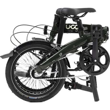 Ugo u.go rower składany 16 cali go i3 nexus 3 wolnobieg zielony mech