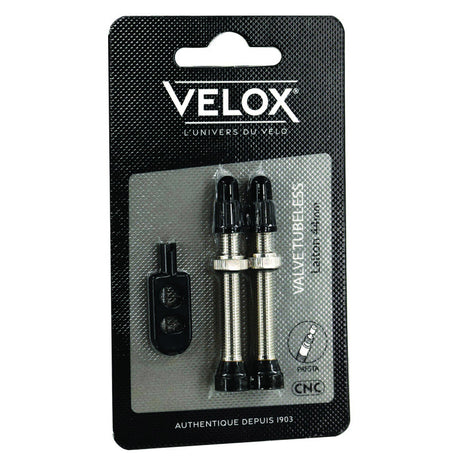 Zawór Velox bezdętkowy 44mm fv mosiądz (2szt)