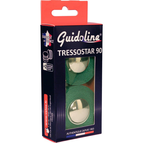 Taśma na kierownicę Velox tressostar 90 bawełna ciemnozielona (2 szt.)