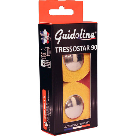 Taśma na kierownicę Velox tressostar 90 bawełniana żółta (2szt)