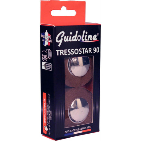 Taśma na kierownicę Velox tressostar 90 bawełniana brązowa (2 szt.)