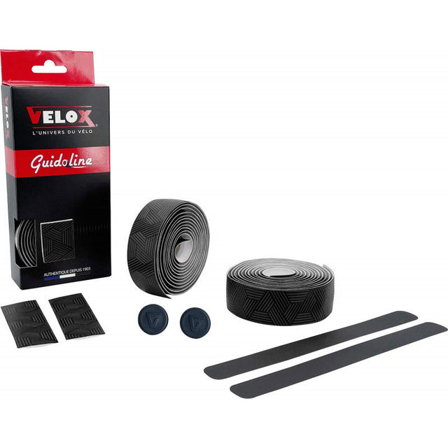 Taśma na kierownicę Velox ultragrip 2,5 czarna (2szt)