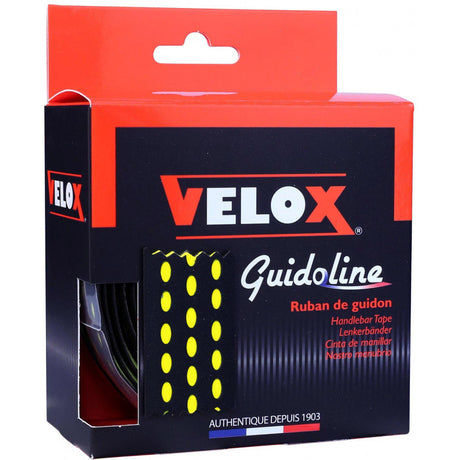 Owijka na kierownicę Velox bi-color 3.0 czarno-żółta (2 szt.)