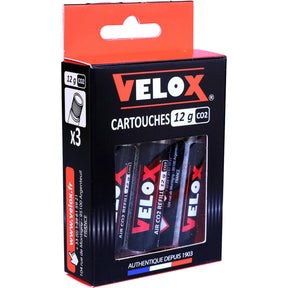 Nabój co2 gwintowany Velox 12g (3szt)