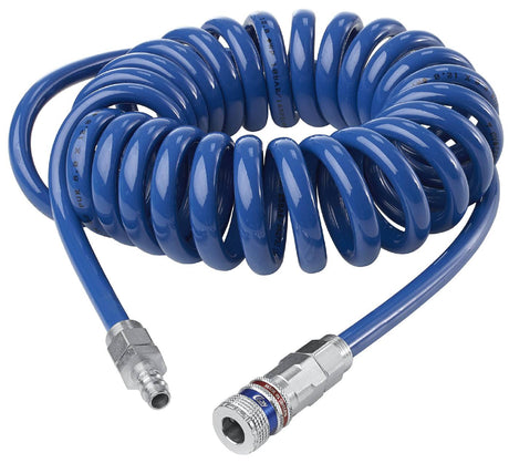 Wąż spiralny Whispair Blue 8 mm