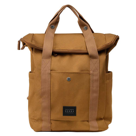 Weathergoods Szwecja – miejski plecak rowerowy XL w kolorze toffi