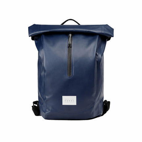 Weathergoods Szwecja – plecak rowerowy do pracy w kolorze niebieskim