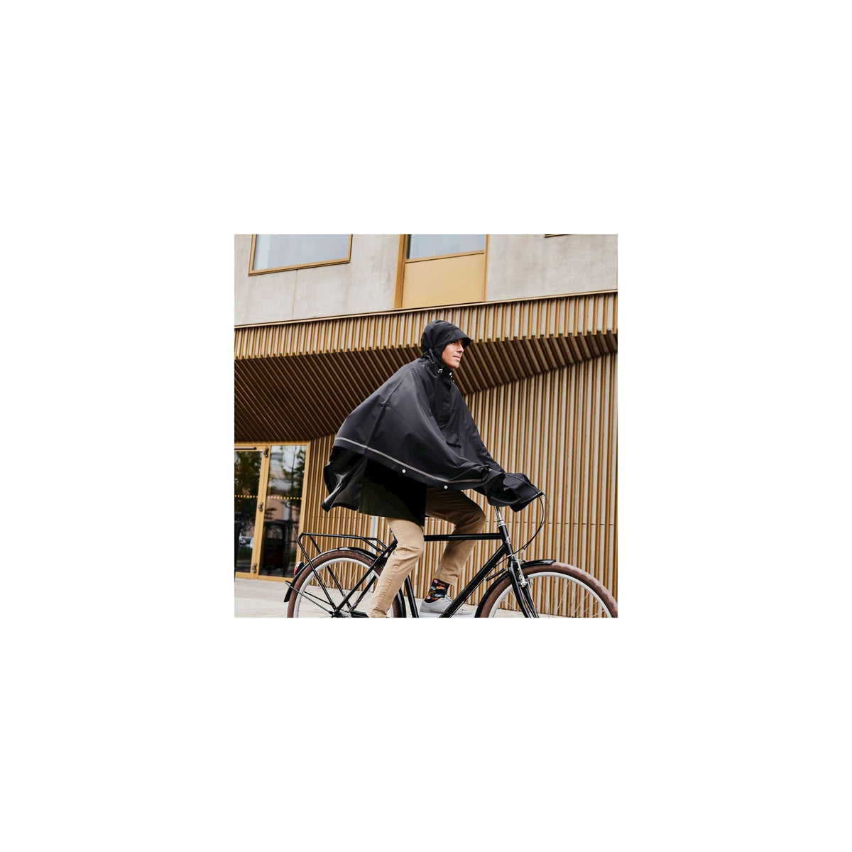 Weathergoods Szwecja Poncho Imbris Black S m