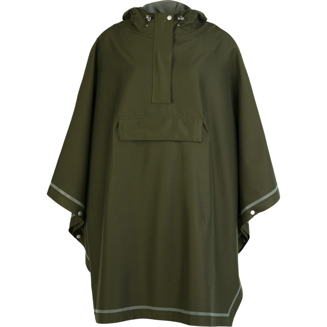 Weathergoods Szwecja poncho imbris zielone m