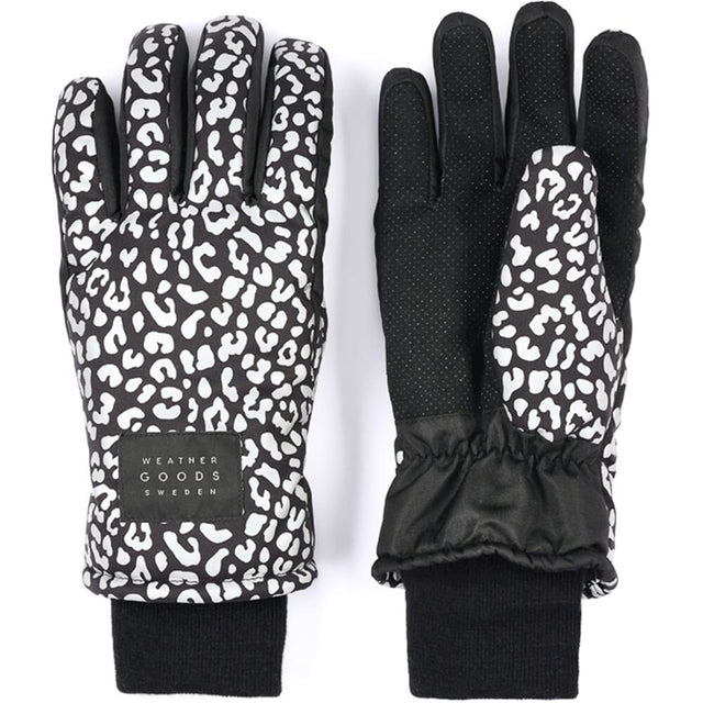 WeatherGoods Szwecja relf. Rękawiczki Luna Leopard L
