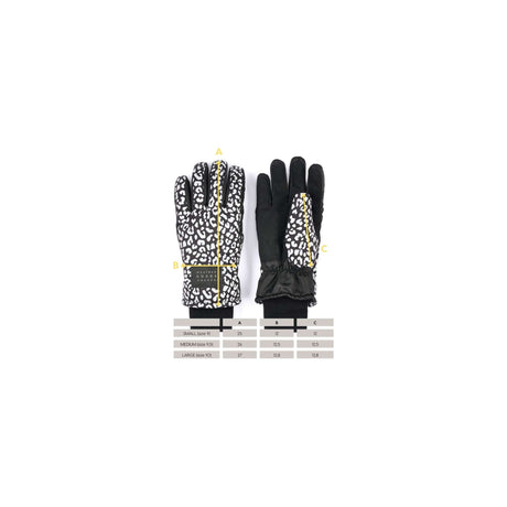 WeatherGoods Szwecja relf. Rękawiczki Luna Leopard L