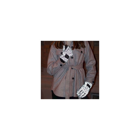 WeatherGoods Szwecja relf. Rękawiczki Luna Leopard L