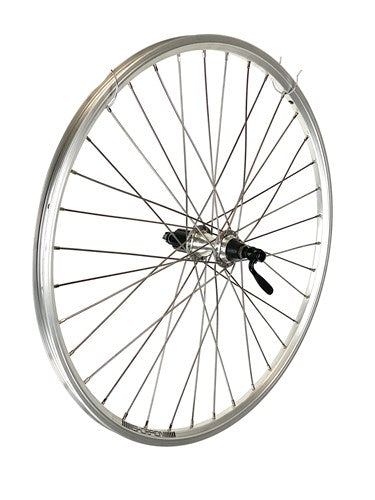 Tylne koło Rodi 26x1,75 Srebrne 8 9 10 V Kaseta SKORPION VELGREM