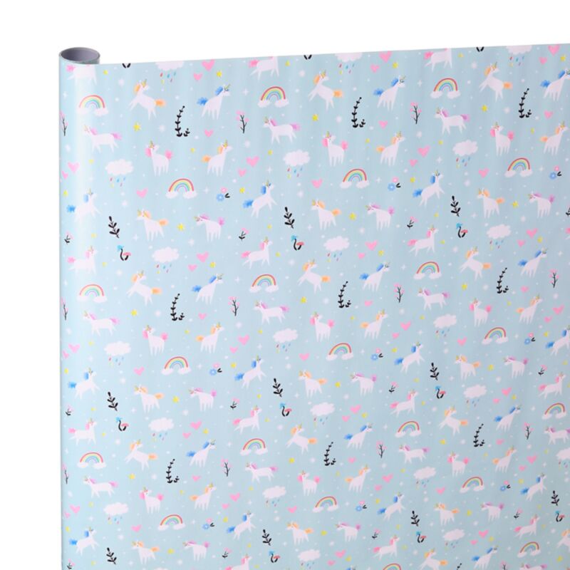 Rolka papieru do pakowania prezentów Magic Unicorn 3m