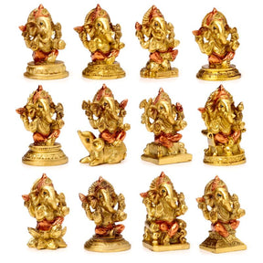 Miniaturowe figurki Ganeshów