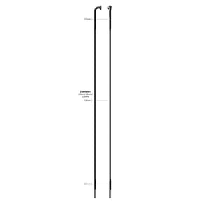 SAPIM SPAAK 14-280L RACE STEAL PALIND STEL BLACK BEZ STUREK (100.)