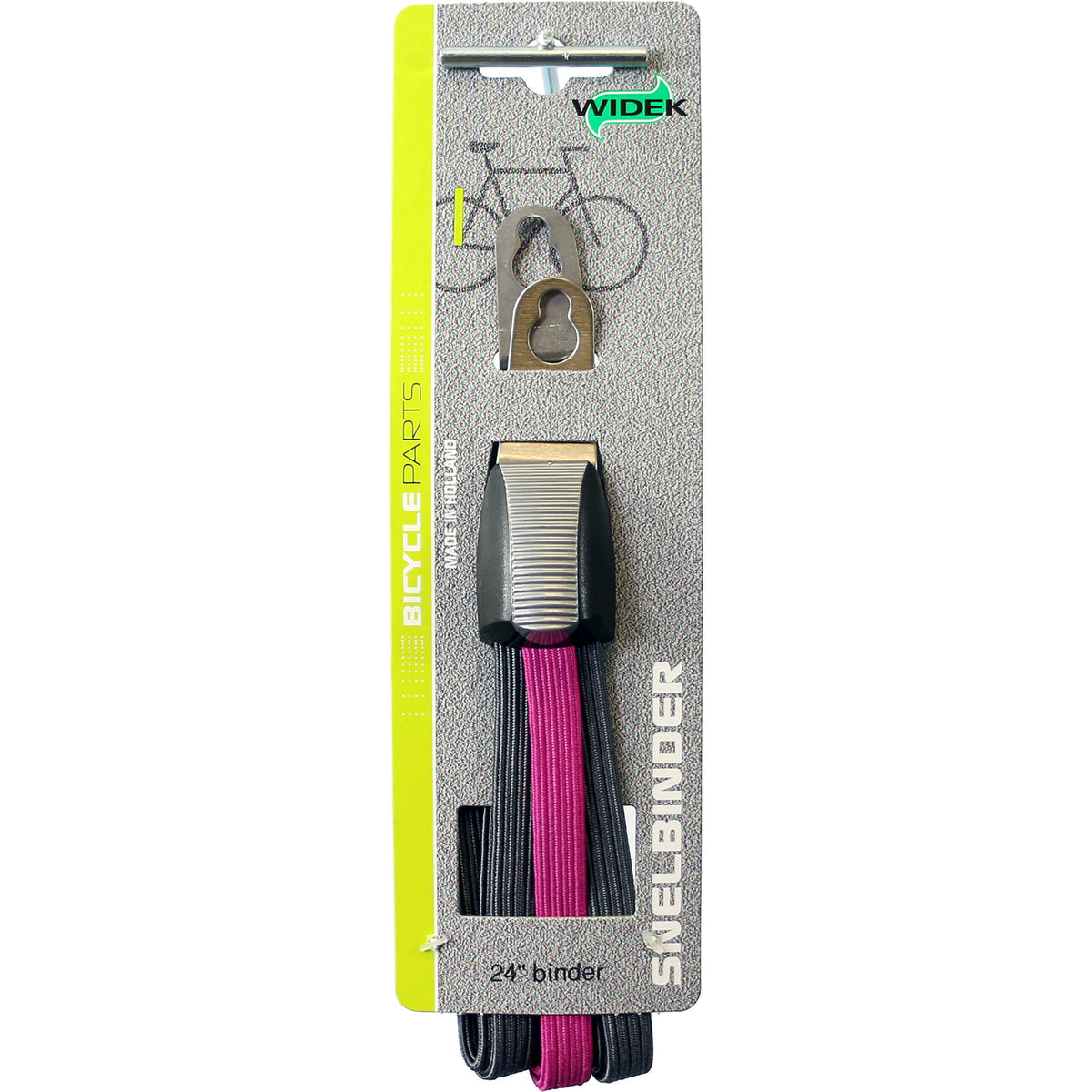Szeroki triobinder 24 szary róż