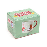 Duży porcelanowy kubek Jingle Christmas