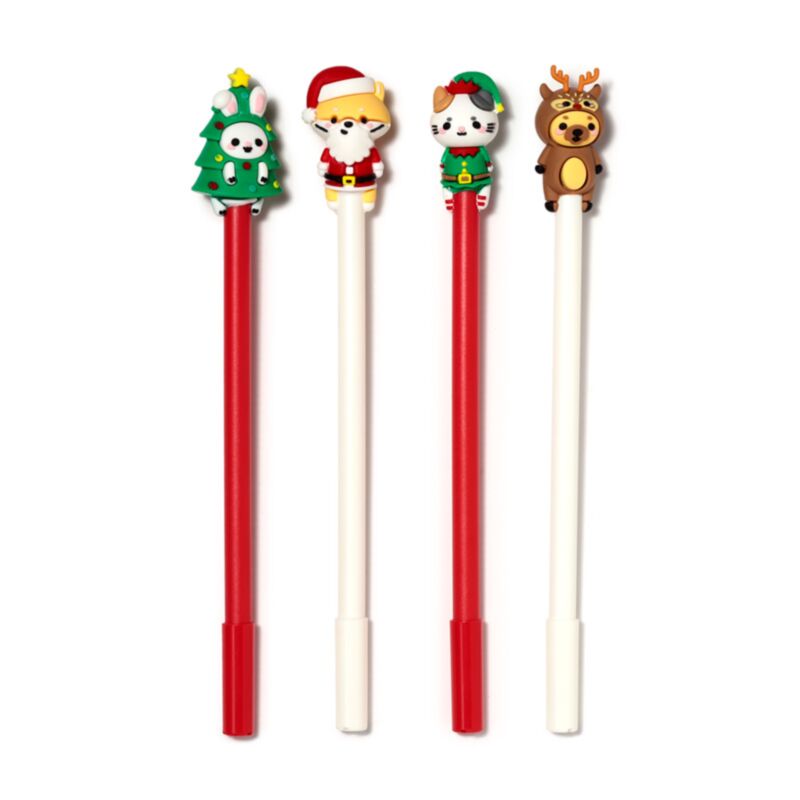 Cienkopis Christmas Adoramals - czarny