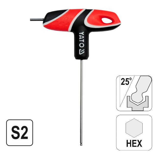 Yato immobal met handvat 2,5mm