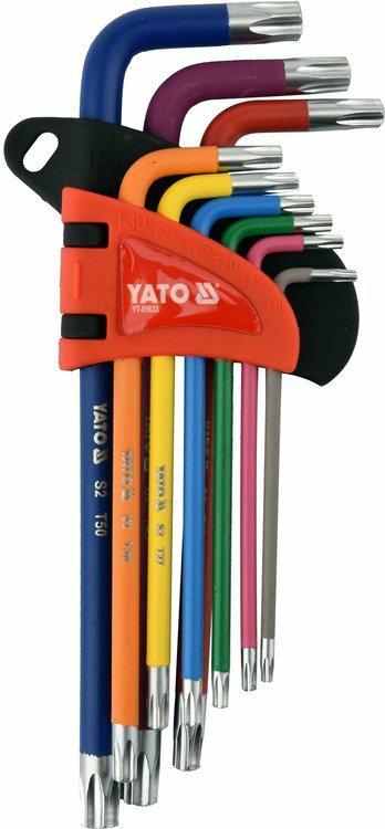 Yato torx 9szt. t10-t50
