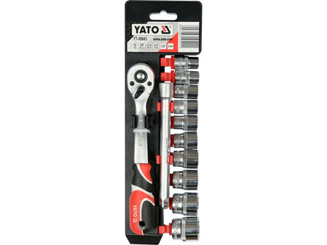 Yato sleutel ingesteld 3 8 12el.