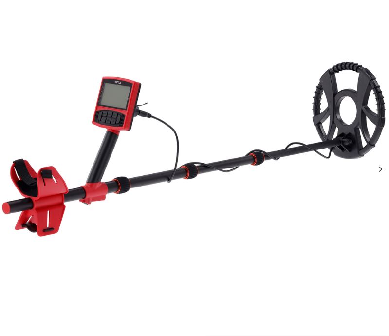 Yato metaaldetector in de grond