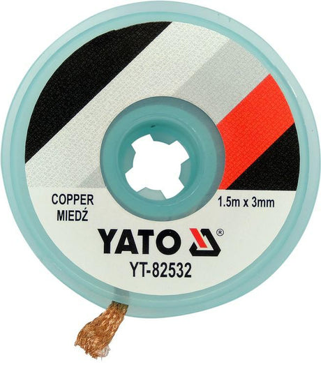 Yato stripsoldeervlecht 3,0mm x 1,5m