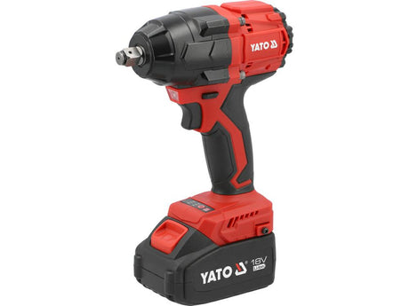 Yato penseelloze inslagsleutel 18v 800nm 2x4,0ah