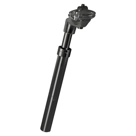 Sztyca podsiodłowa Zoom ATB 25,4 aluminiowa z łożyskiem mosiężnym. czarna sprężyna 350 mm.