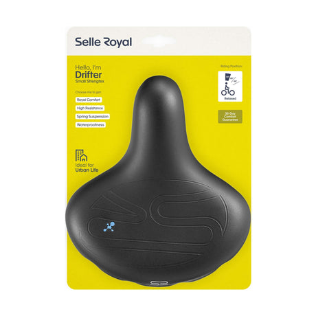 Saddle SR Premium Drifter Medium Relaksed Unimex Black