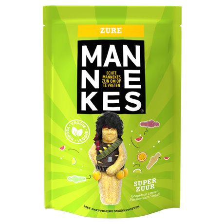 Prawdziwa torba Mannekes Sour Mannekes (25x 100 gr)