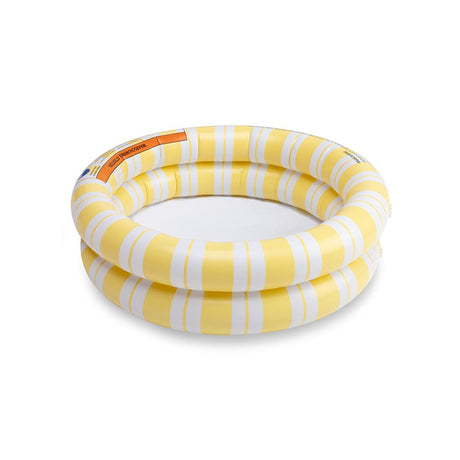 Pasiasta rozkosz | żółty biały basen dla dziecka ø 60 cm