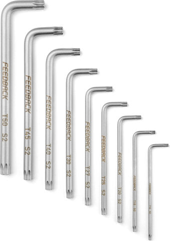 Zestaw sportowych kluczy Torx typu l-key