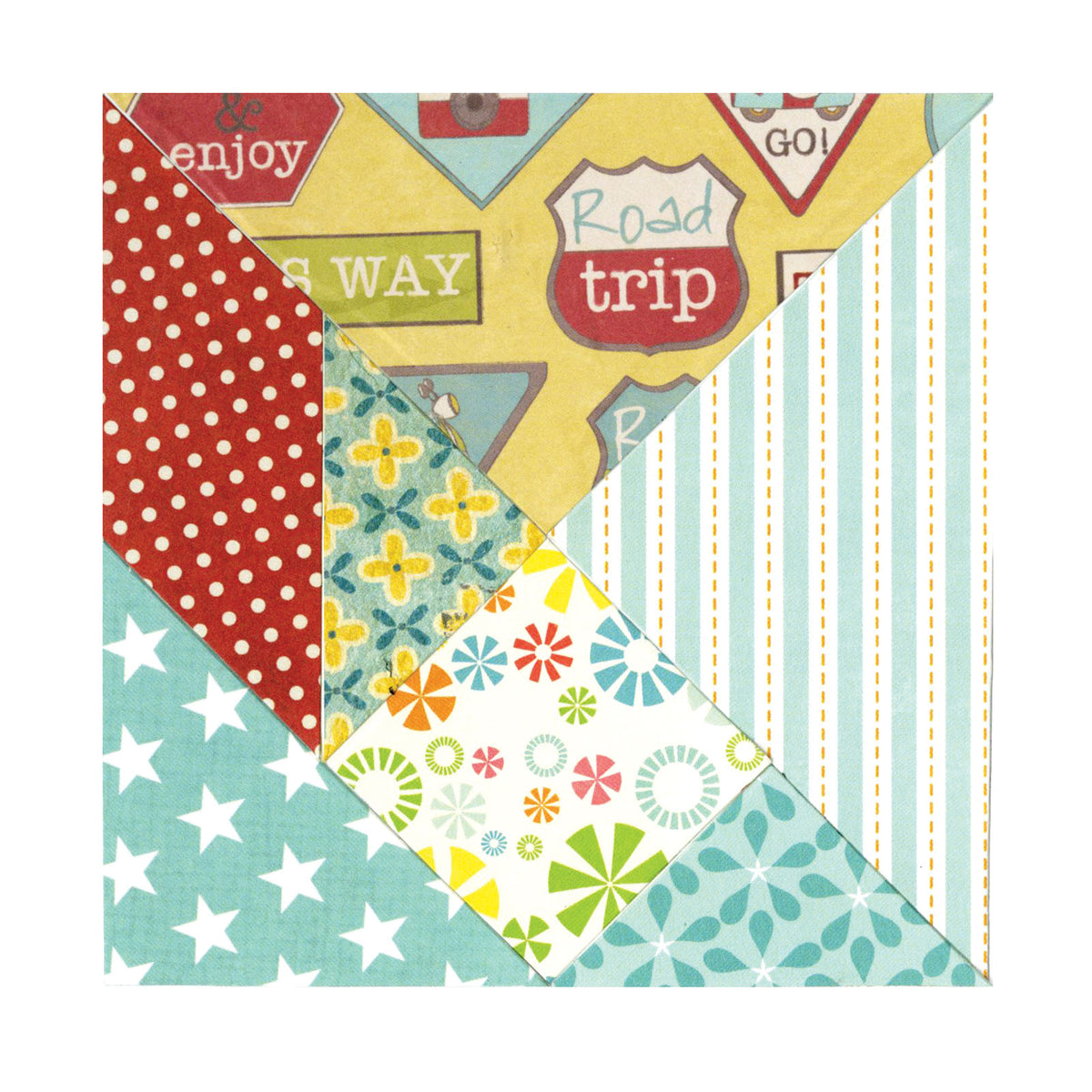 Sizzix • duży ten tangram