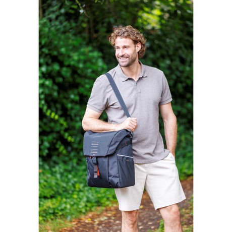 Torba Newlooxs New Looxs Vigo Single | czarny pomarańczowy | 20l