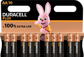 Duracell Plus Penlite Penlite LR6 AA Pack 10 sztuk