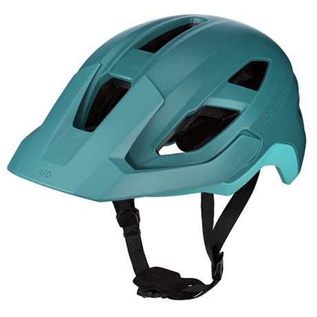 Kask rowerowy Ked obejmujący m (54-58cm) - niebiesko-zielony mat