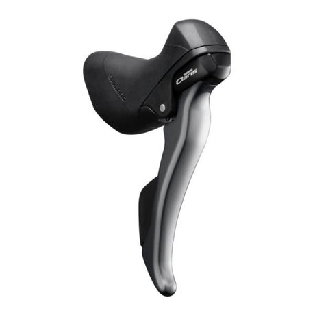 Manetka Shimano (prawa) z dźwignią hamulca 8 biegów Claris ST-R2000 - szaro-czarna