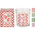 Home styling geurkaars in glas 8x9cm 4ass