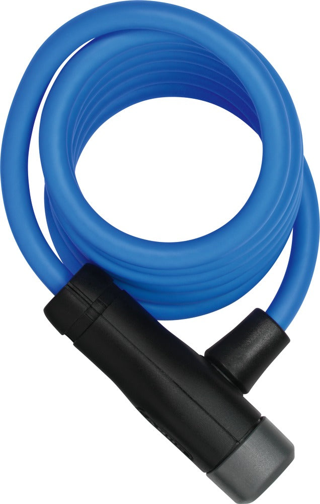 Blokada kabla spiralnego 4508k 150 8 Niebieska - Ochrona rowerów