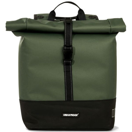 Torba Urbanproof podwójna zwijana recyklingowa 38l zielona