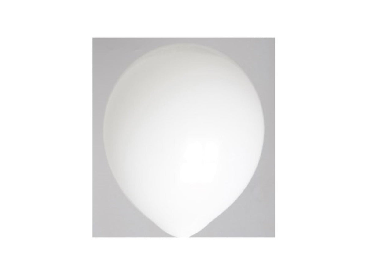 Balony Globos okrągłe białe w opakowaniu 100 szt