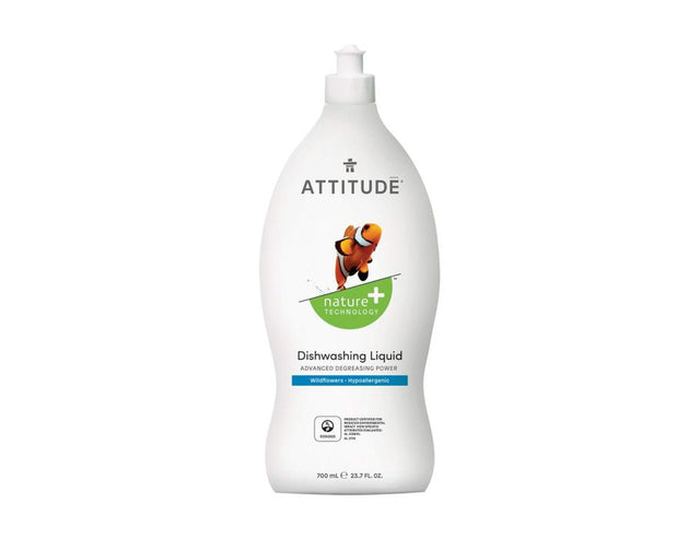 Attitude nature+ - Płyn do mycia naczyń Polne Kwiaty - 700ml