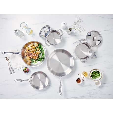 Alva chef kookpot met deksel ø24cm