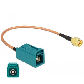 Kabel przejściowy Abi rp-sma