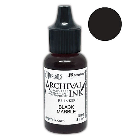 Ranger Ink Ranger • dylusions archiwalne reinkers czarnego marmuru